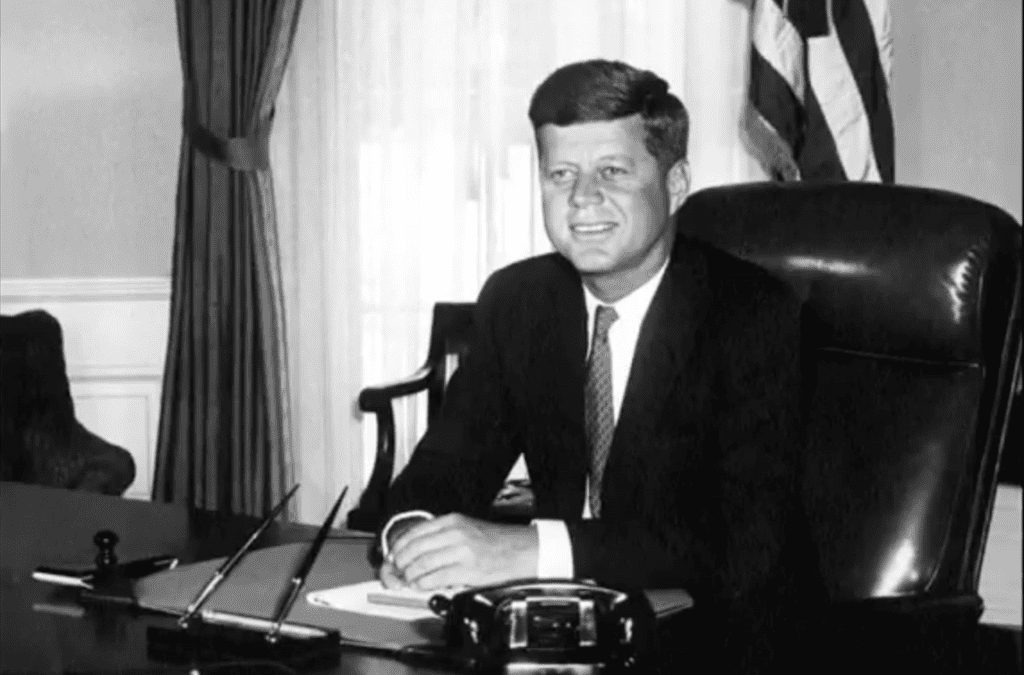 JFK in the Oval Office