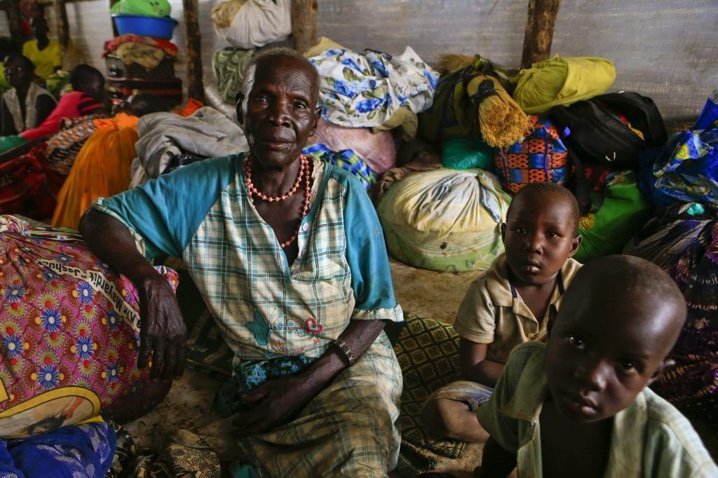 This woman and her grandchildren were among 3,000 people who fled the village of Pajok in South Sudan on April 3rd, 2017 following an attack by government forces.