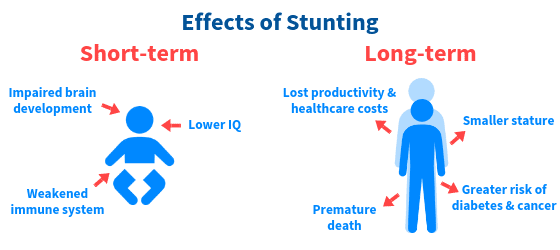 The Long-Term Effects of Undernutrition: Lifelong Impact