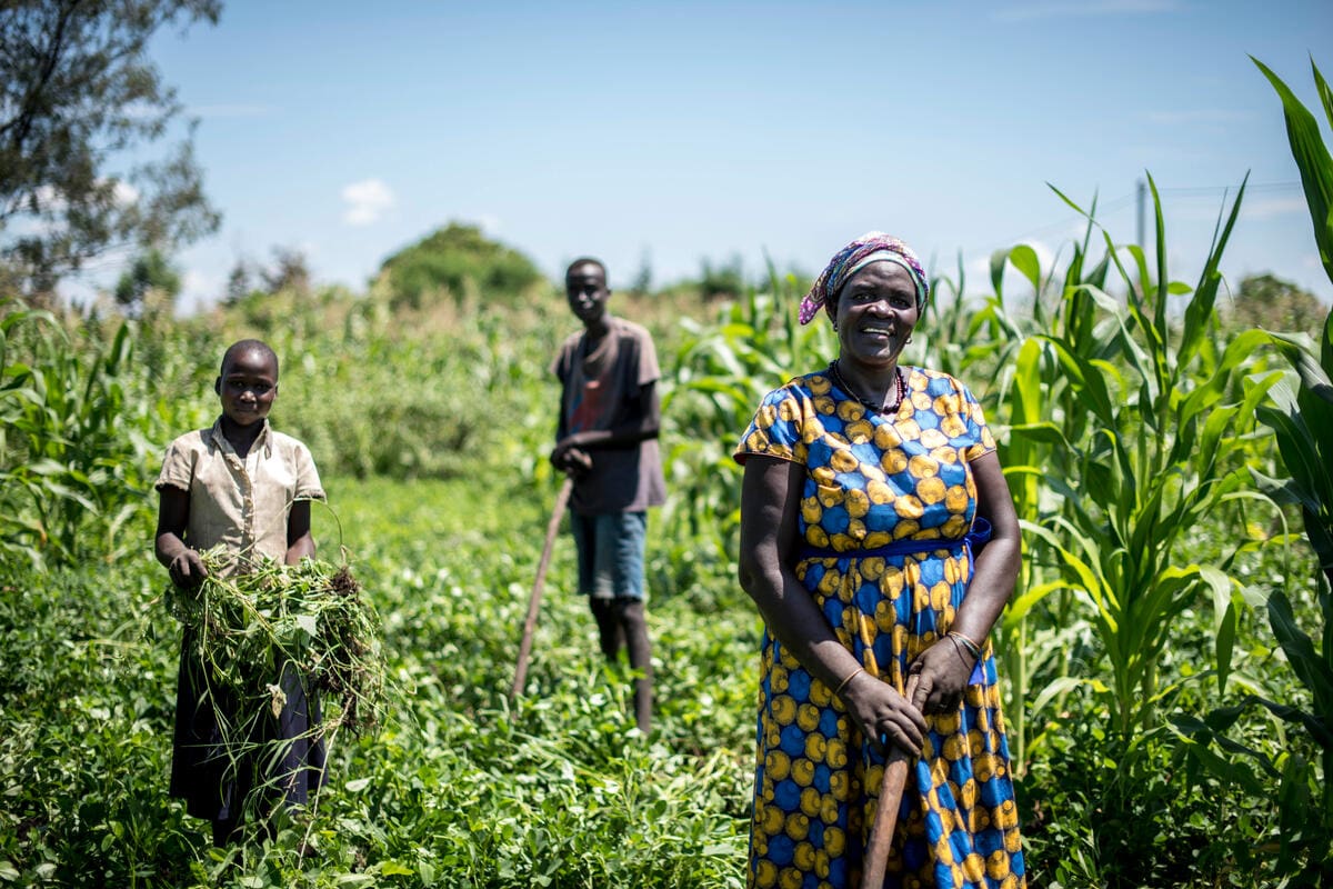 women farmers in field