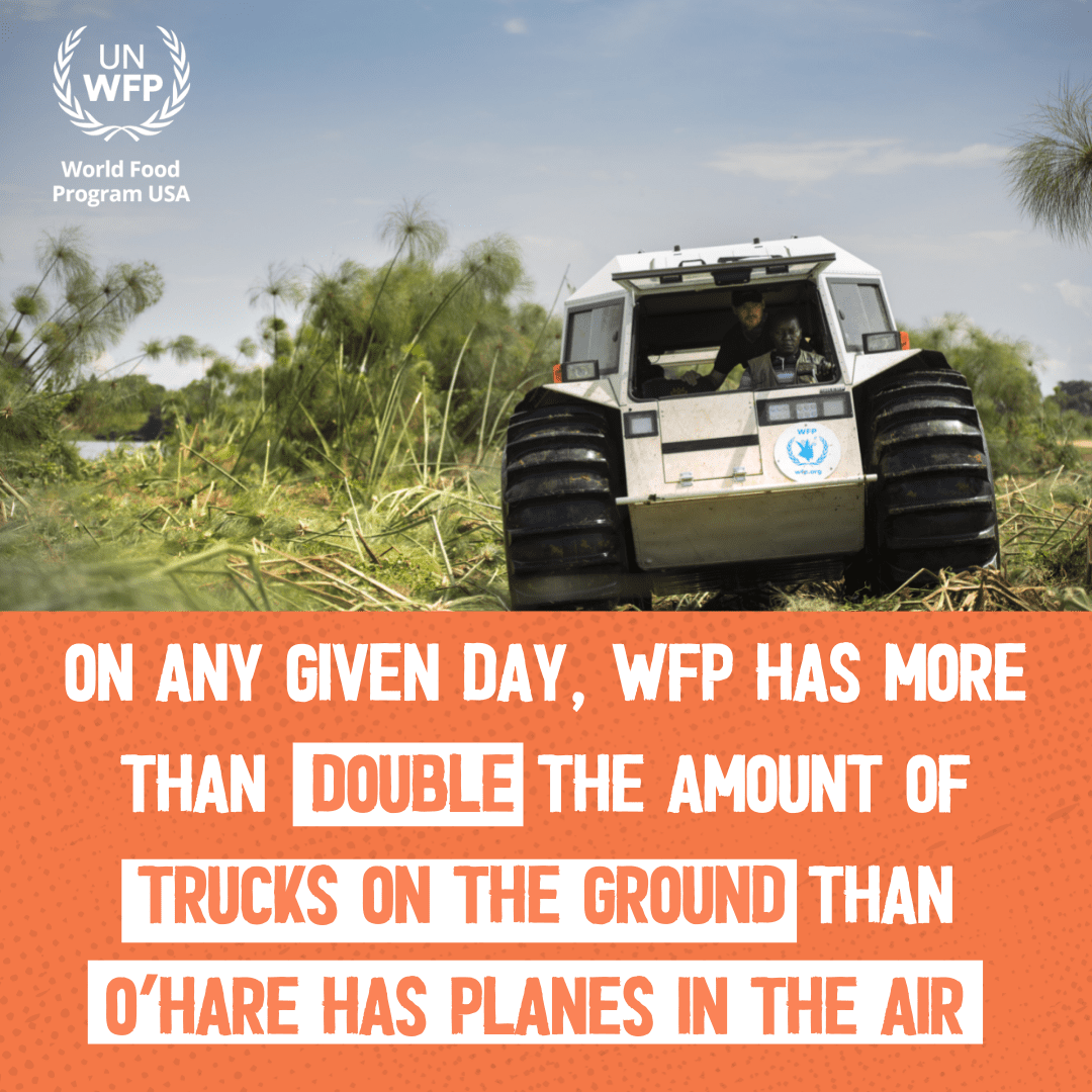 WFP Trucks vs. O'Hare Planes