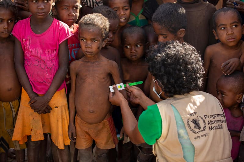 children are most affected by famine