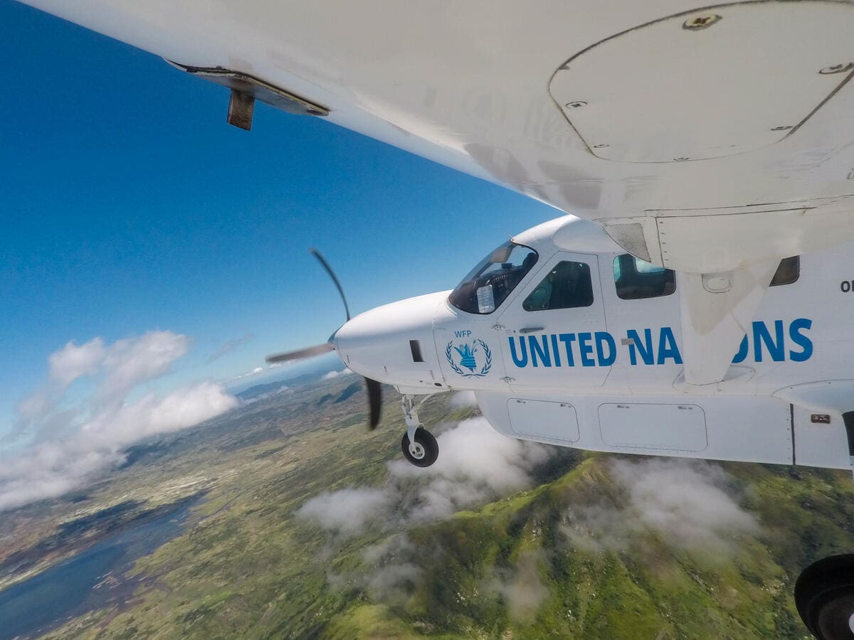 UNHAS flight in Madagascar