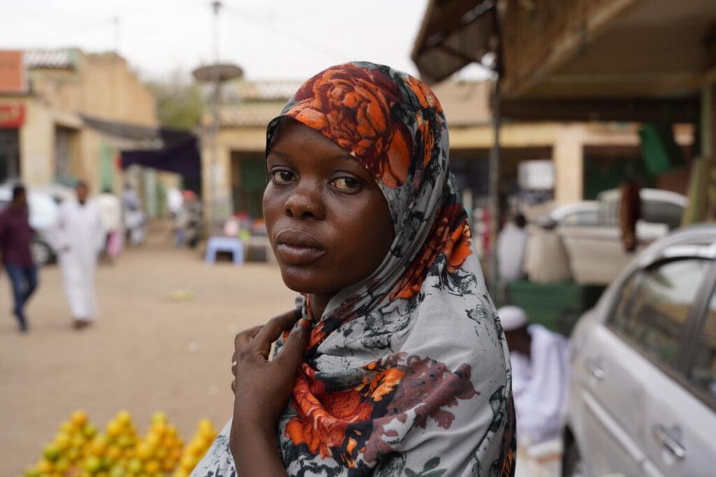 Badria, a woman in Sudan